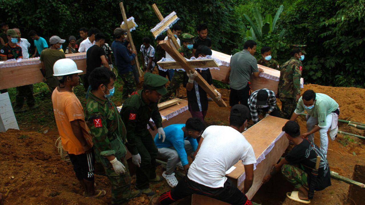 Laiza, a town which is 324 kilometres northeast of Mandalay, Myanmar's second-biggest city, is the headquarters of the ethnic rebel group.